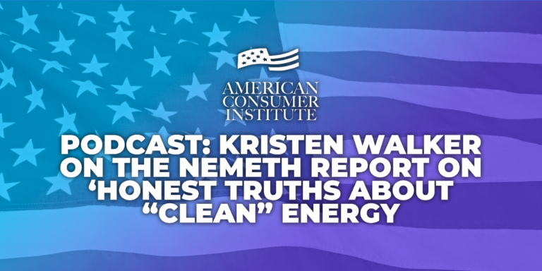 Kristen Talks to The Nemeth Report About “Clearing the Air: Honest Truths About Clean Energy.”